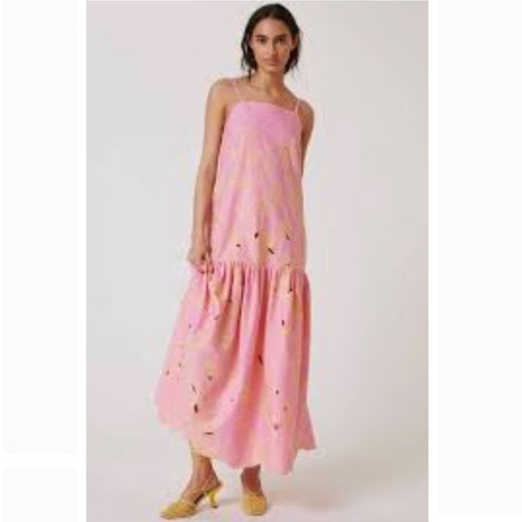 NWT RARE ANTHROPOLOGIE x Beatrice B. Abito Tessuto Dress - Picture 2 of 14